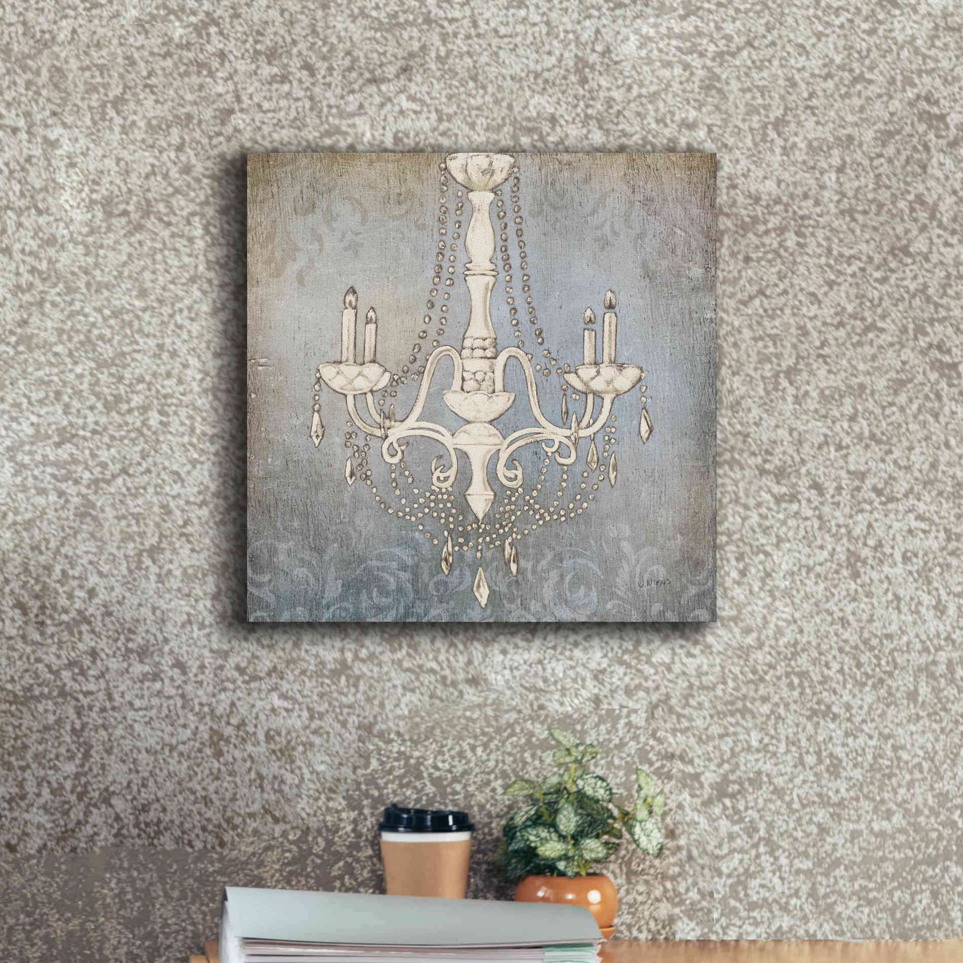 Epic Art 'Luxurious Lights I' by James Wiens, Canvas Wall Art,18 x 18