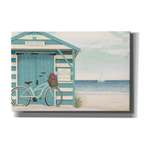Image of Epic Art 'Beach Cruiser I' by James Wiens, Canvas Wall Art,18x12x1.1x0,26x18x1.1x0,40x26x1.74x0,60x40x1.74x0