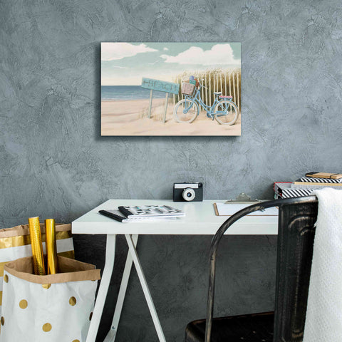 Image of Epic Art 'Beach Cruiser II' by James Wiens, Canvas Wall Art,18 x 12