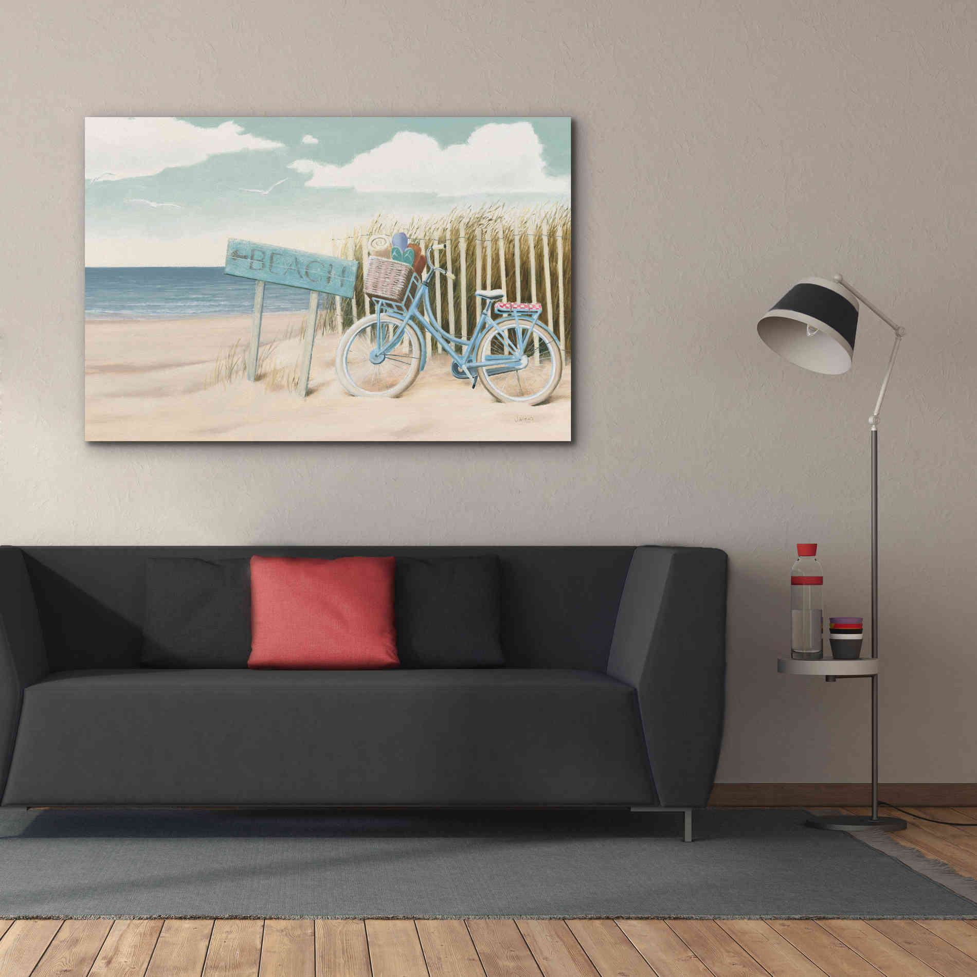 Epic Art 'Beach Cruiser II' by James Wiens, Canvas Wall Art,60 x 40