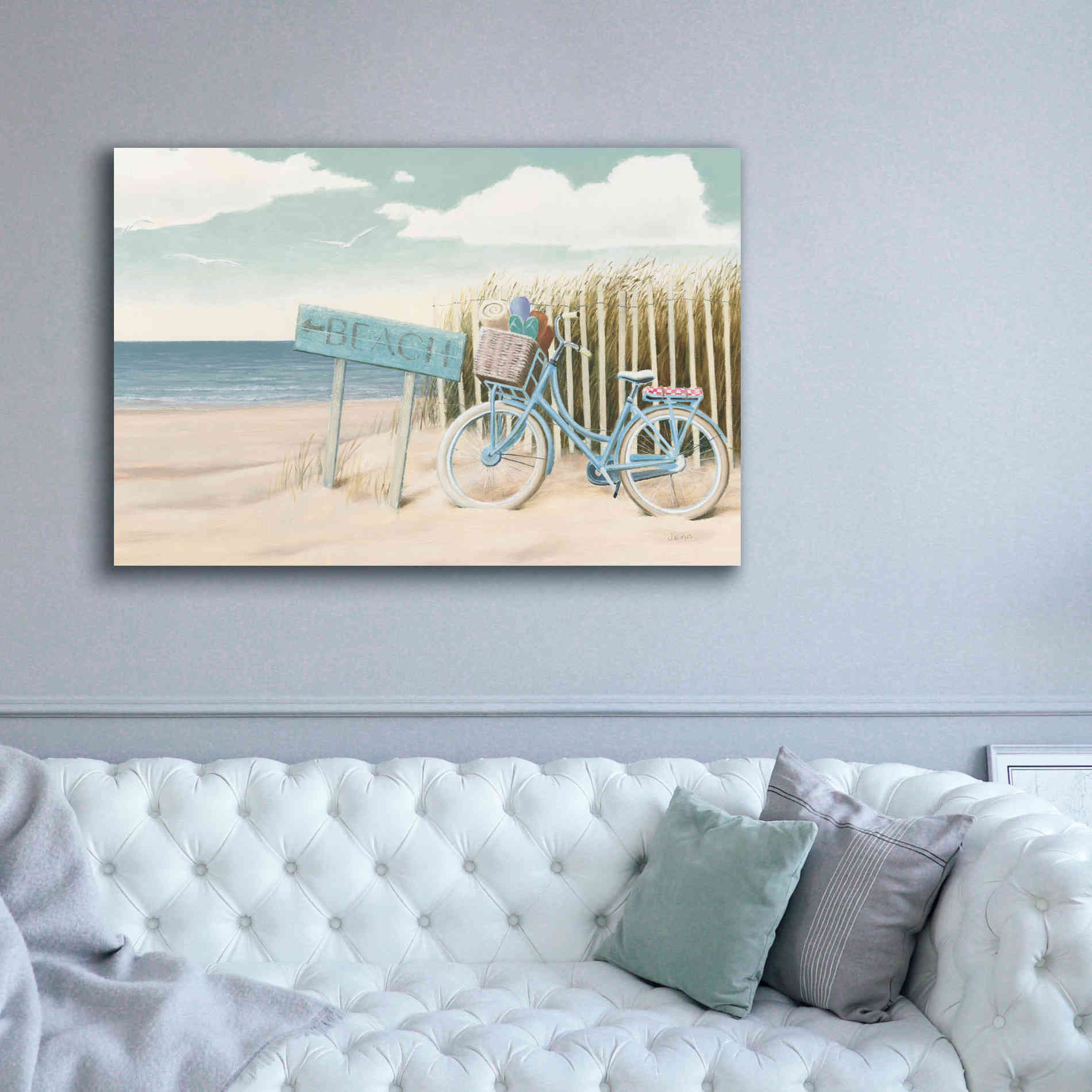 Epic Art 'Beach Cruiser II' by James Wiens, Canvas Wall Art,60 x 40