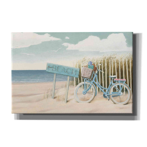 Image of Epic Art 'Beach Cruiser II' by James Wiens, Canvas Wall Art,18x12x1.1x0,26x18x1.1x0,40x26x1.74x0,60x40x1.74x0