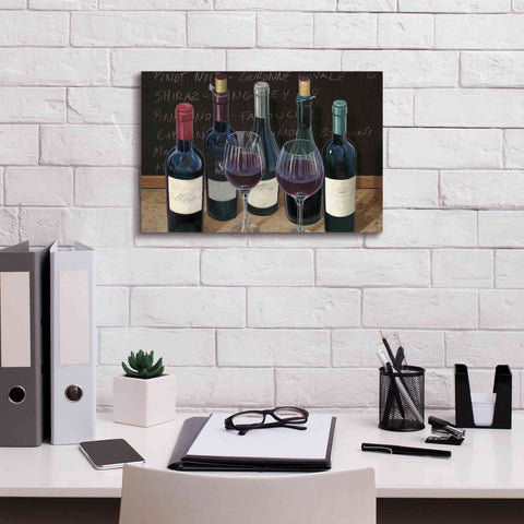 Image of Epic Art 'Wine Spirit I' by James Wiens, Canvas Wall Art,18 x 12