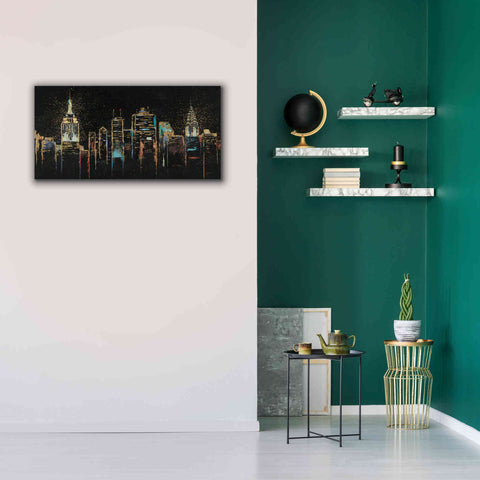 Image of Epic Art 'Cityscape' by James Wiens, Canvas Wall Art,40 x 20