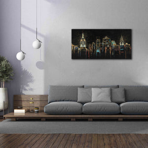 Epic Art 'Cityscape' by James Wiens, Canvas Wall Art,60 x 30