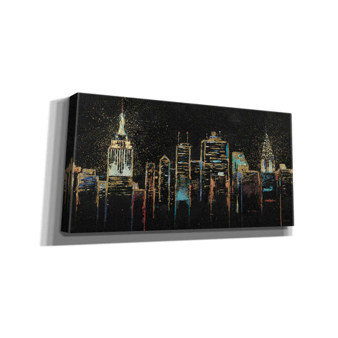 Image of Epic Art 'Cityscape' by James Wiens, Canvas Wall Art,24x12x1.1x0,40x20x1.74x0,60x30x1.74x0