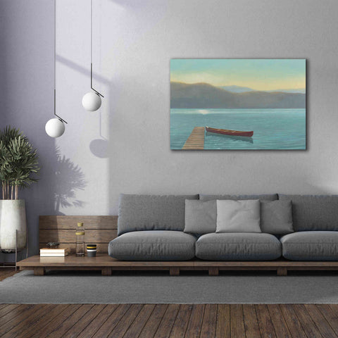 Image of Epic Art 'Zen Canoe II' by James Wiens, Canvas Wall Art,60 x 40