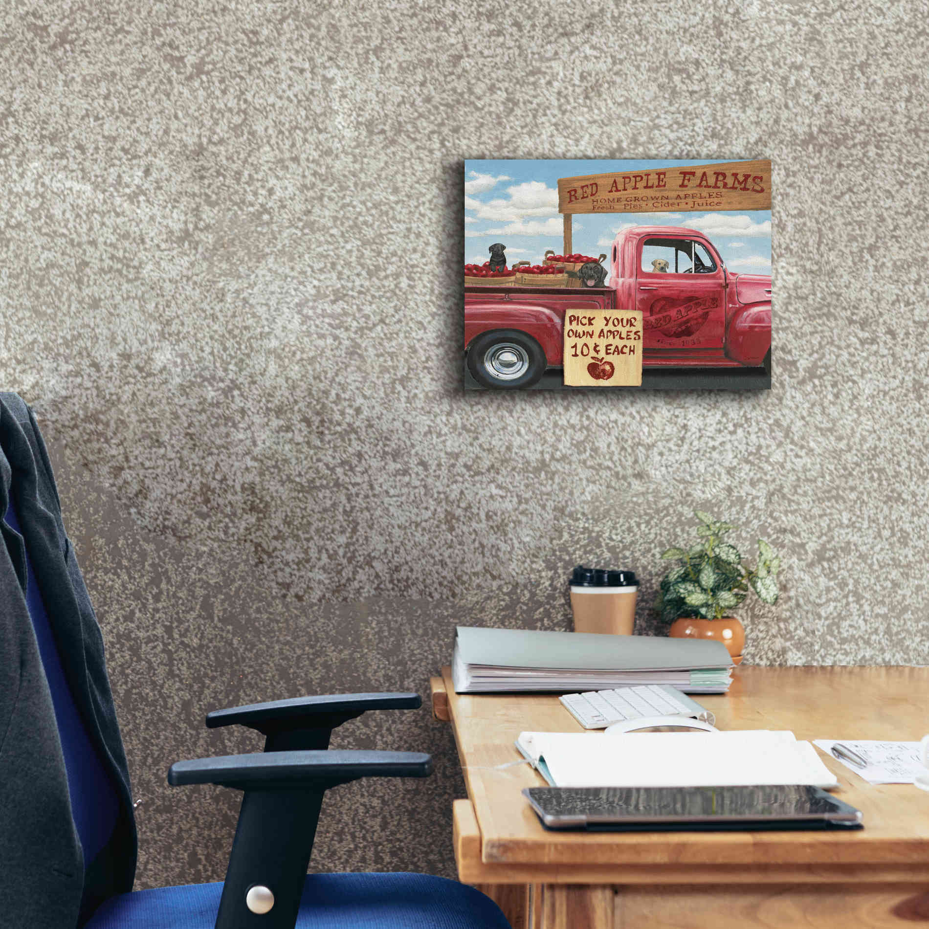 Epic Art 'Market Season' by James Wiens, Canvas Wall Art,16 x 12