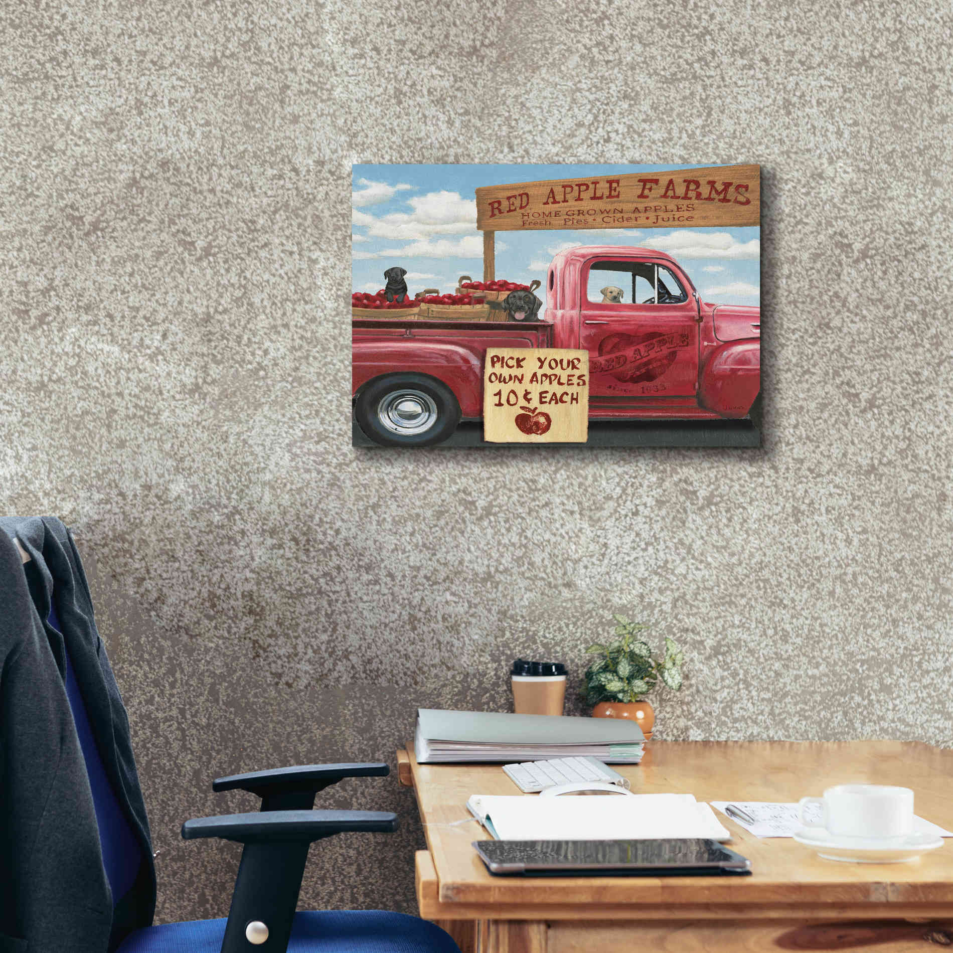 Epic Art 'Market Season' by James Wiens, Canvas Wall Art,24 x 20