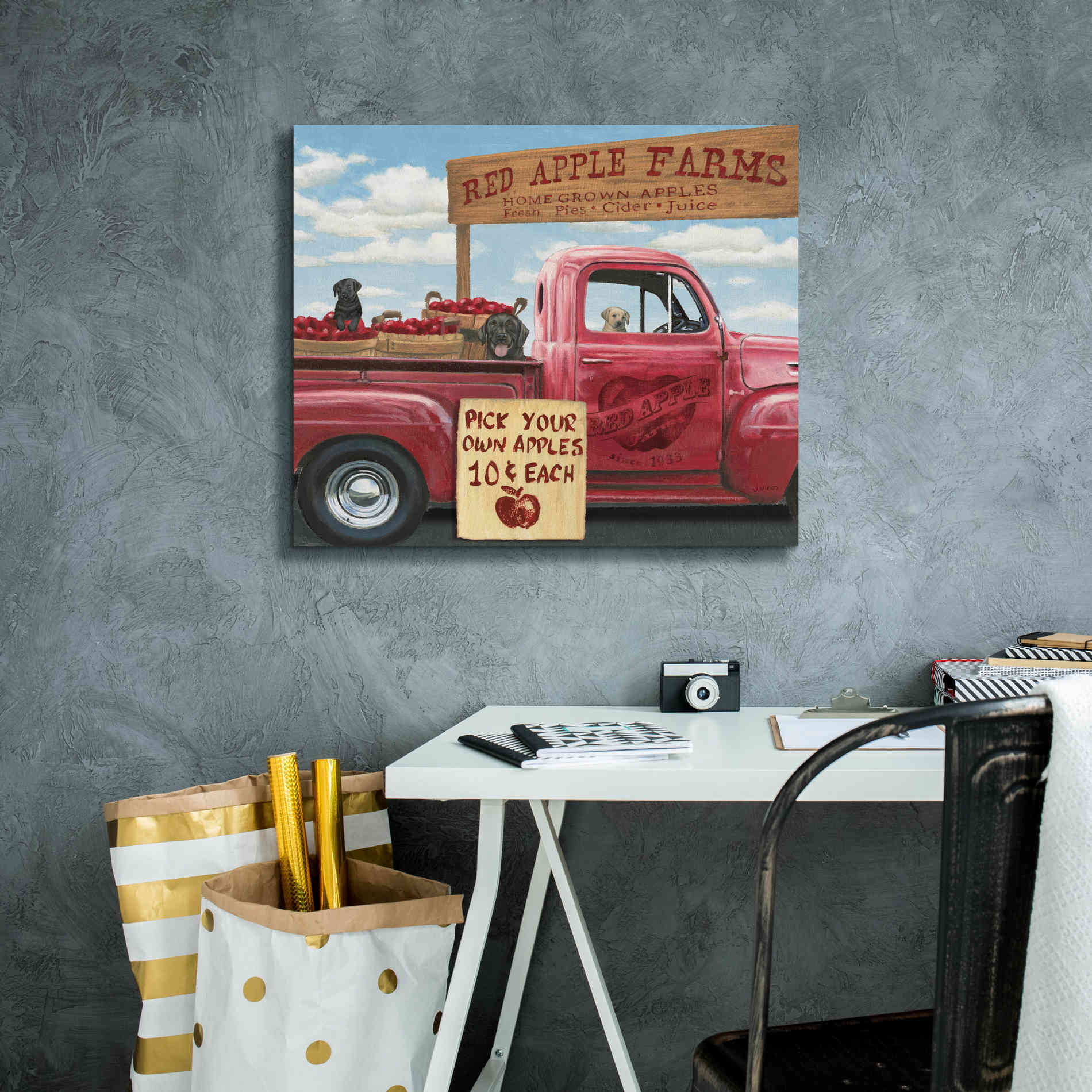 Epic Art 'Market Season' by James Wiens, Canvas Wall Art,24 x 20
