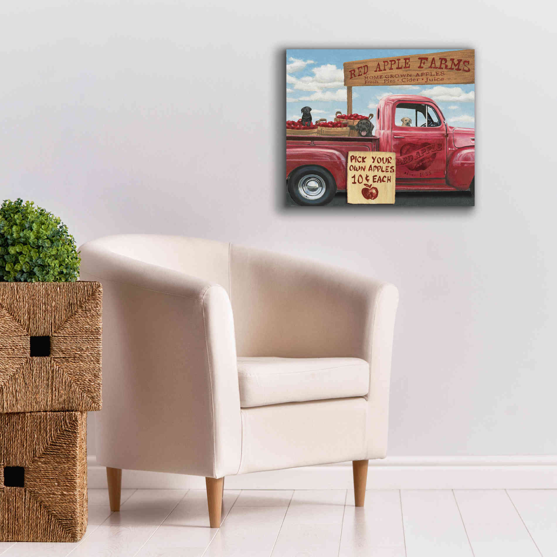 Epic Art 'Market Season' by James Wiens, Canvas Wall Art,24 x 20