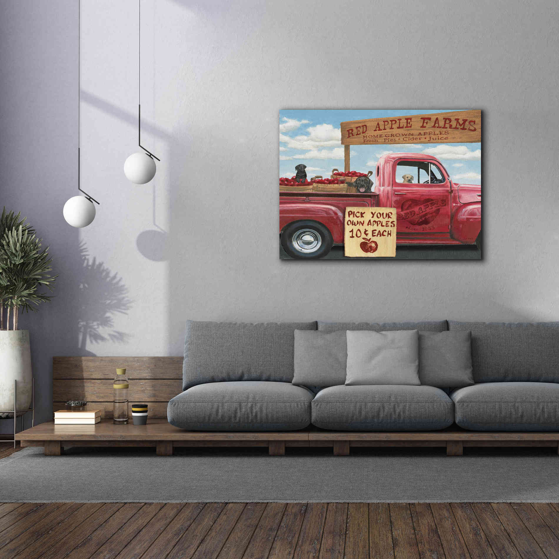 Epic Art 'Market Season' by James Wiens, Canvas Wall Art,54 x 40