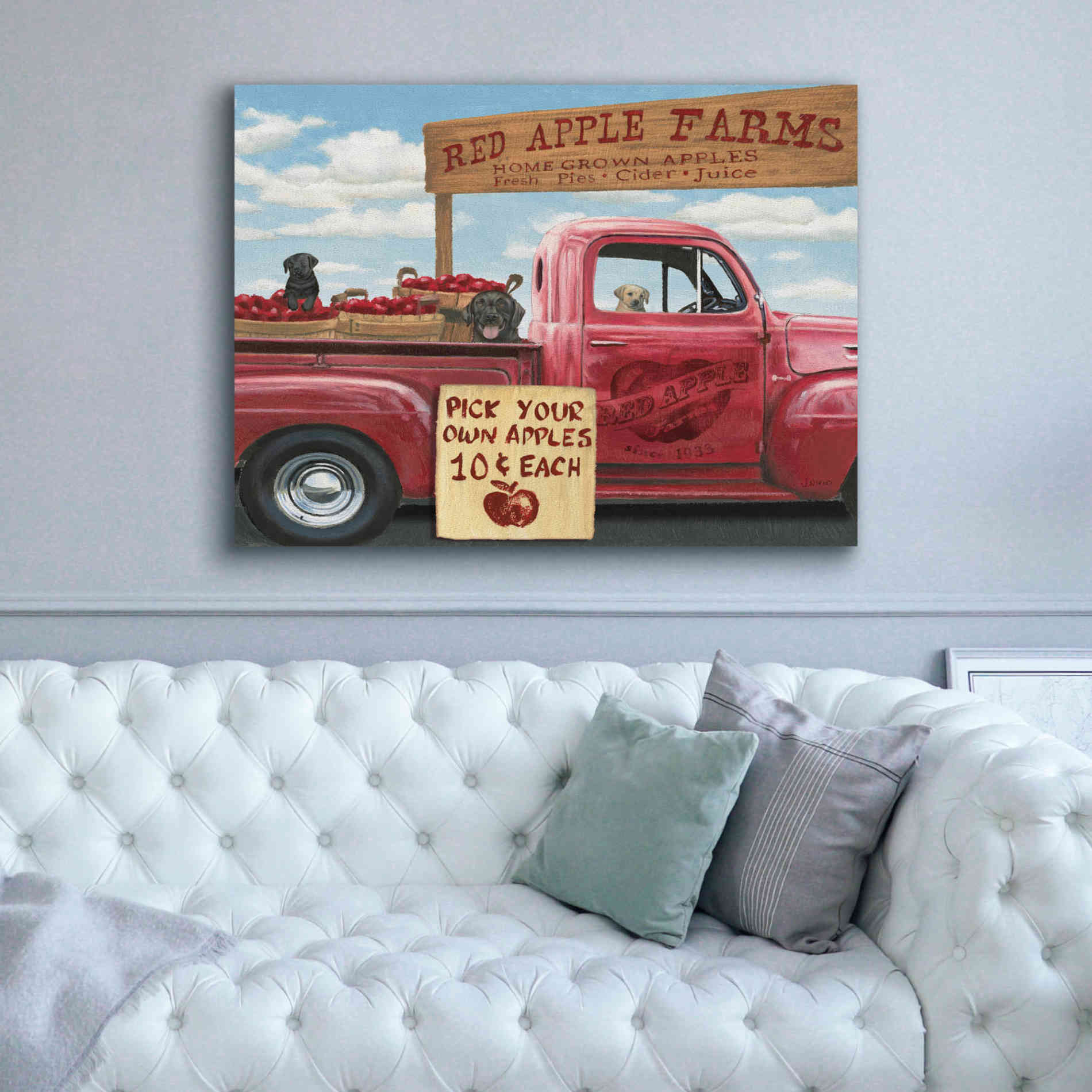 Epic Art 'Market Season' by James Wiens, Canvas Wall Art,54 x 40