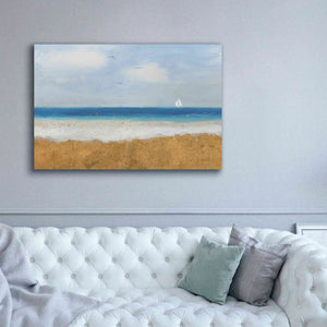 Epic Art 'Beach Horizon' by James Wiens, Canvas Wall Art,60 x 40