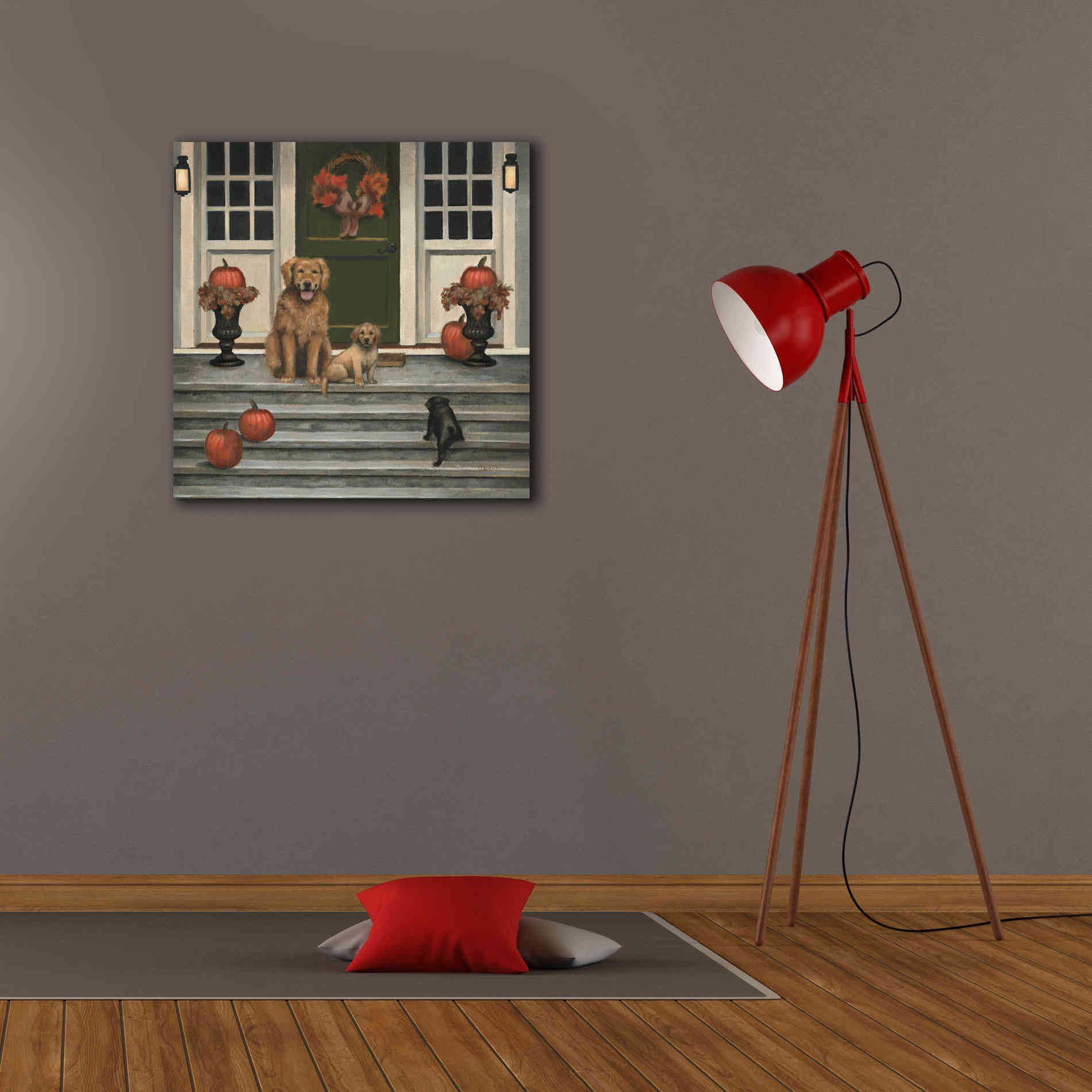 Epic Art 'Home Welcoming' by James Wiens, Canvas Wall Art,26 x 26