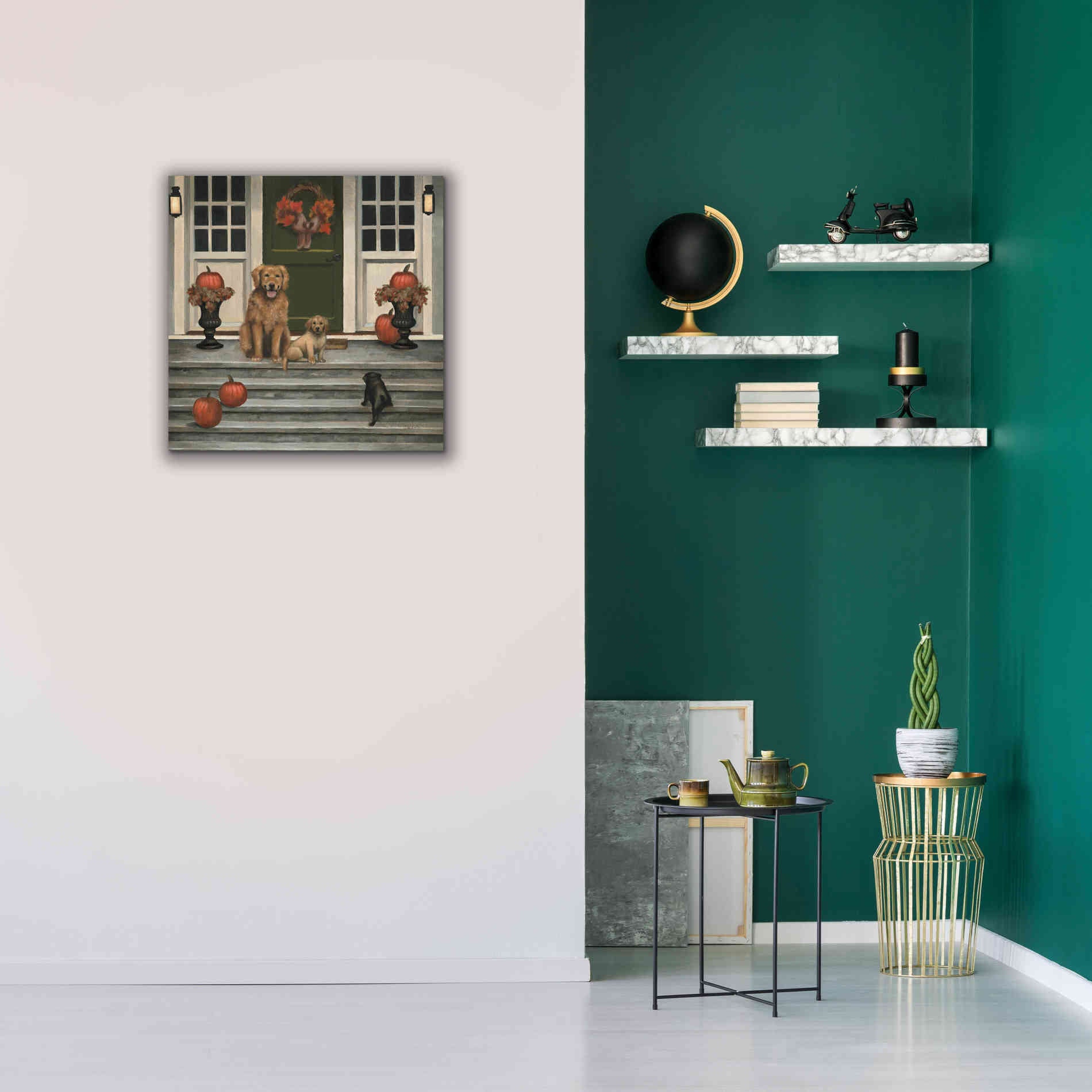 Epic Art 'Home Welcoming' by James Wiens, Canvas Wall Art,26 x 26