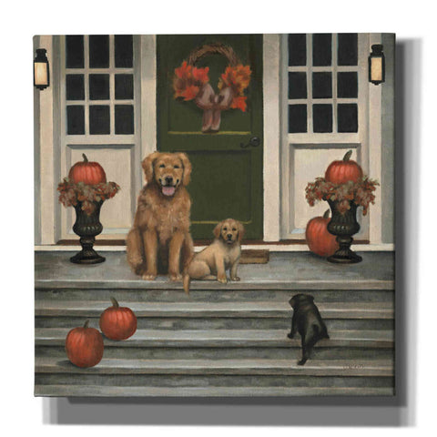 Image of Epic Art 'Home Welcoming' by James Wiens, Canvas Wall Art,12x12x1.1x0,18x18x1.1x0,26x26x1.74x0,37x37x1.74x0