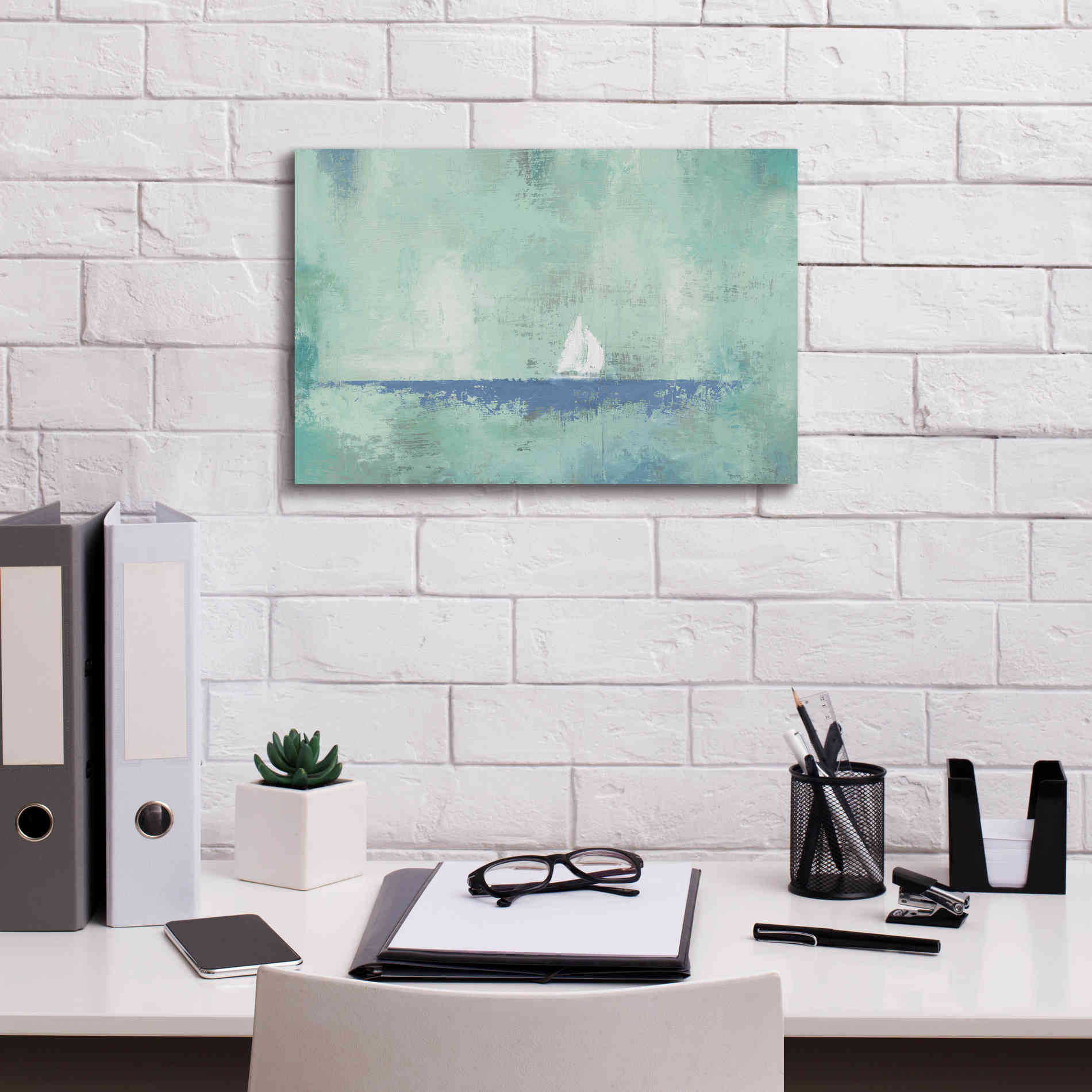 Epic Art 'Sailboat Dream' by James Wiens, Canvas Wall Art,18 x 12