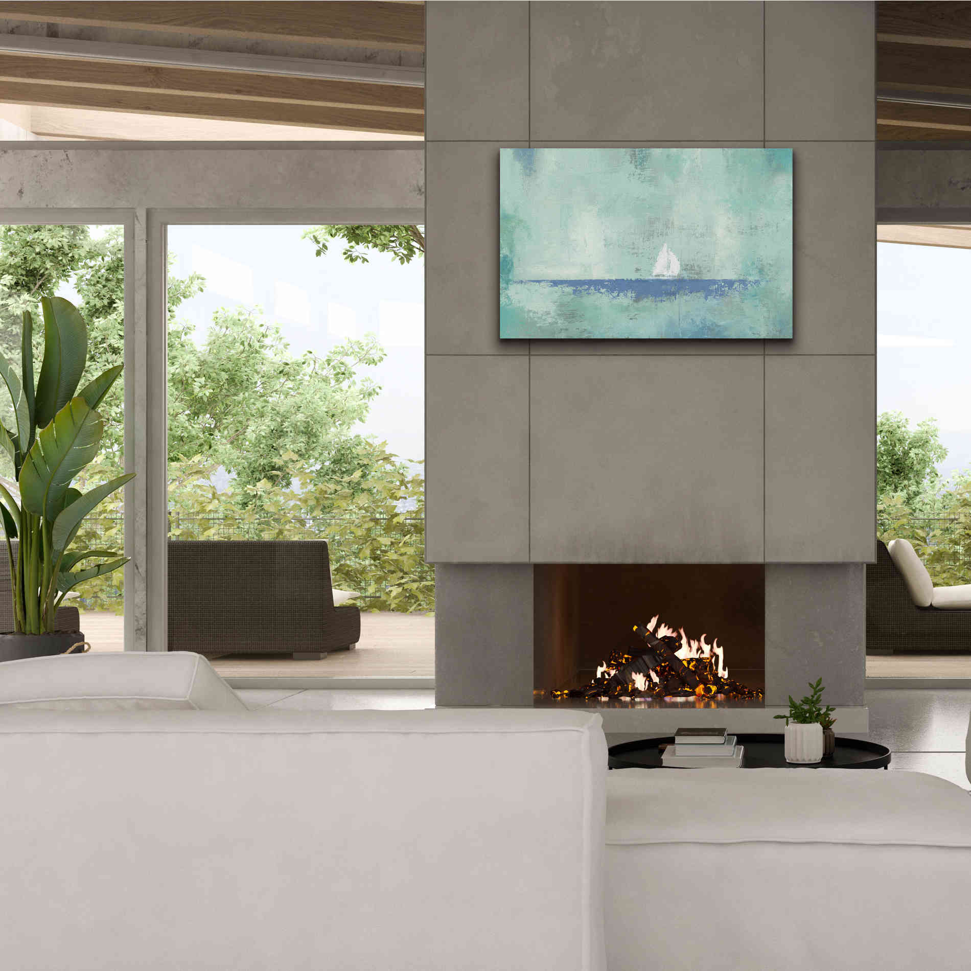 Epic Art 'Sailboat Dream' by James Wiens, Canvas Wall Art,40 x 26