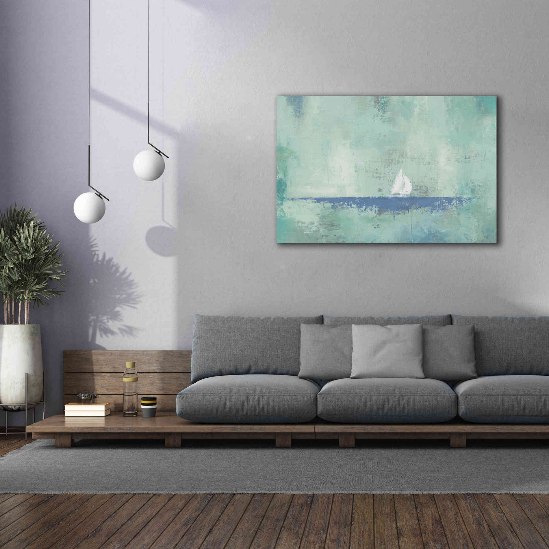 Epic Art 'Sailboat Dream' by James Wiens, Canvas Wall Art,60 x 40