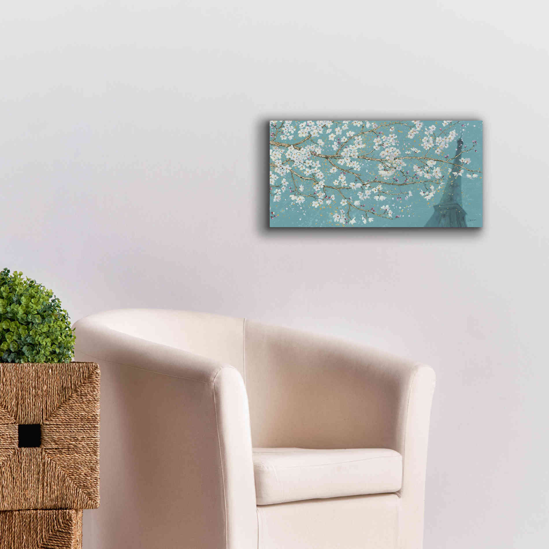 Epic Art 'April Breeze II' by James Wiens, Canvas Wall Art,24 x 12