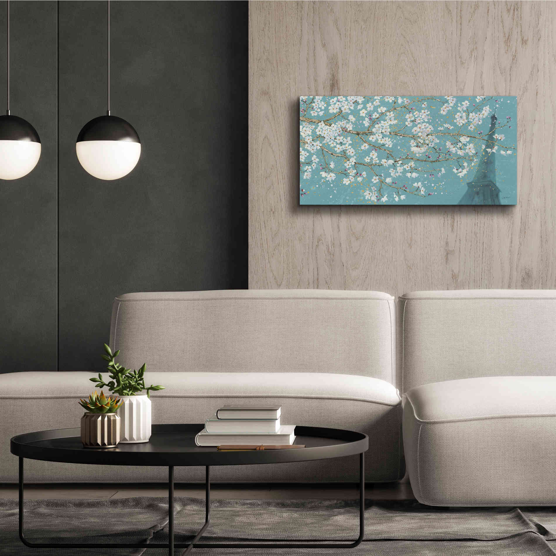 Epic Art 'April Breeze II' by James Wiens, Canvas Wall Art,40 x 20