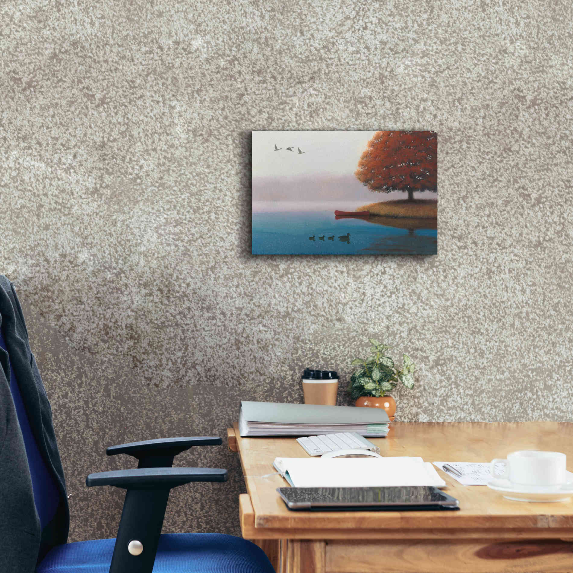 Epic Art 'Early in the Morning' by James Wiens, Canvas Wall Art,18 x 12