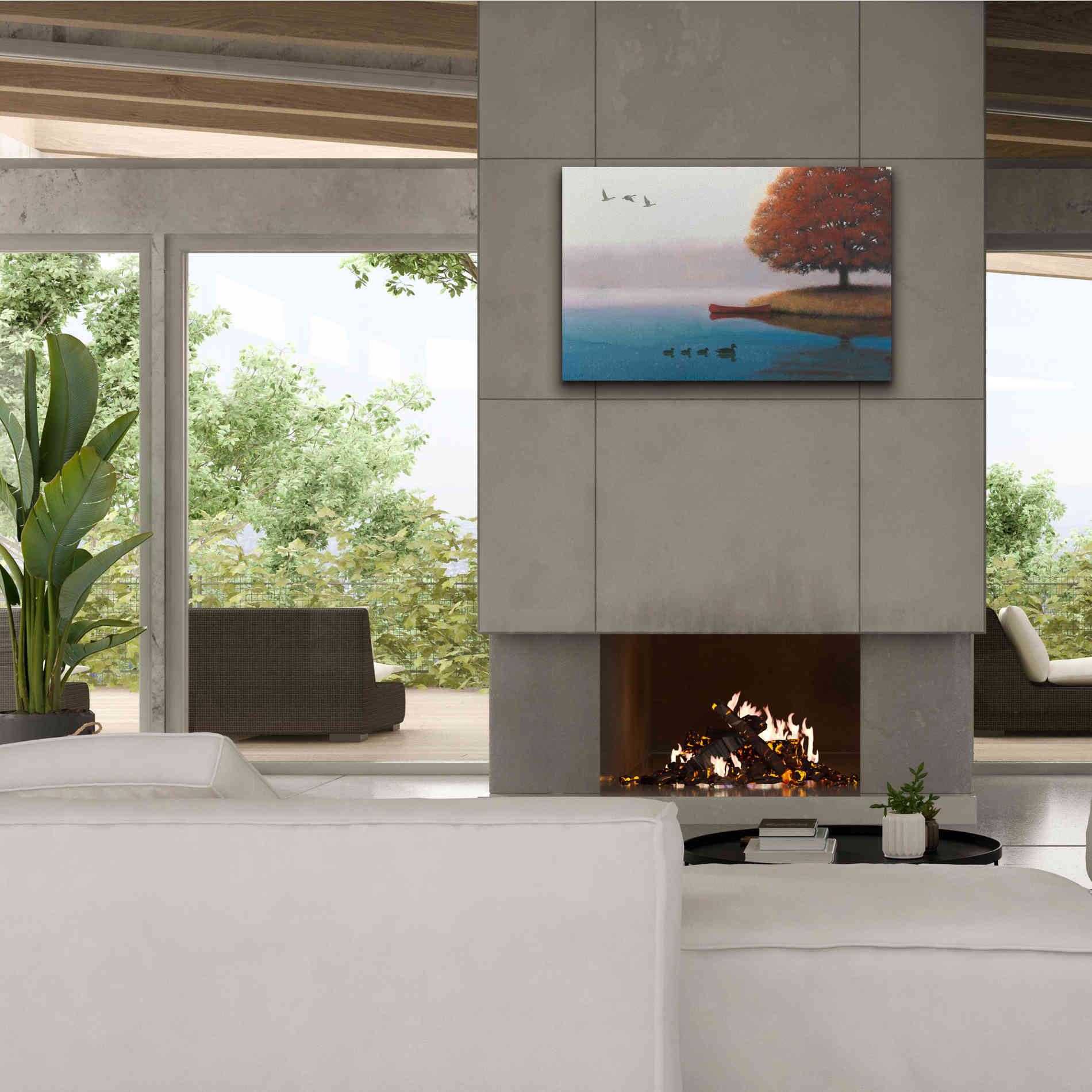 Epic Art 'Early in the Morning' by James Wiens, Canvas Wall Art,40 x 26