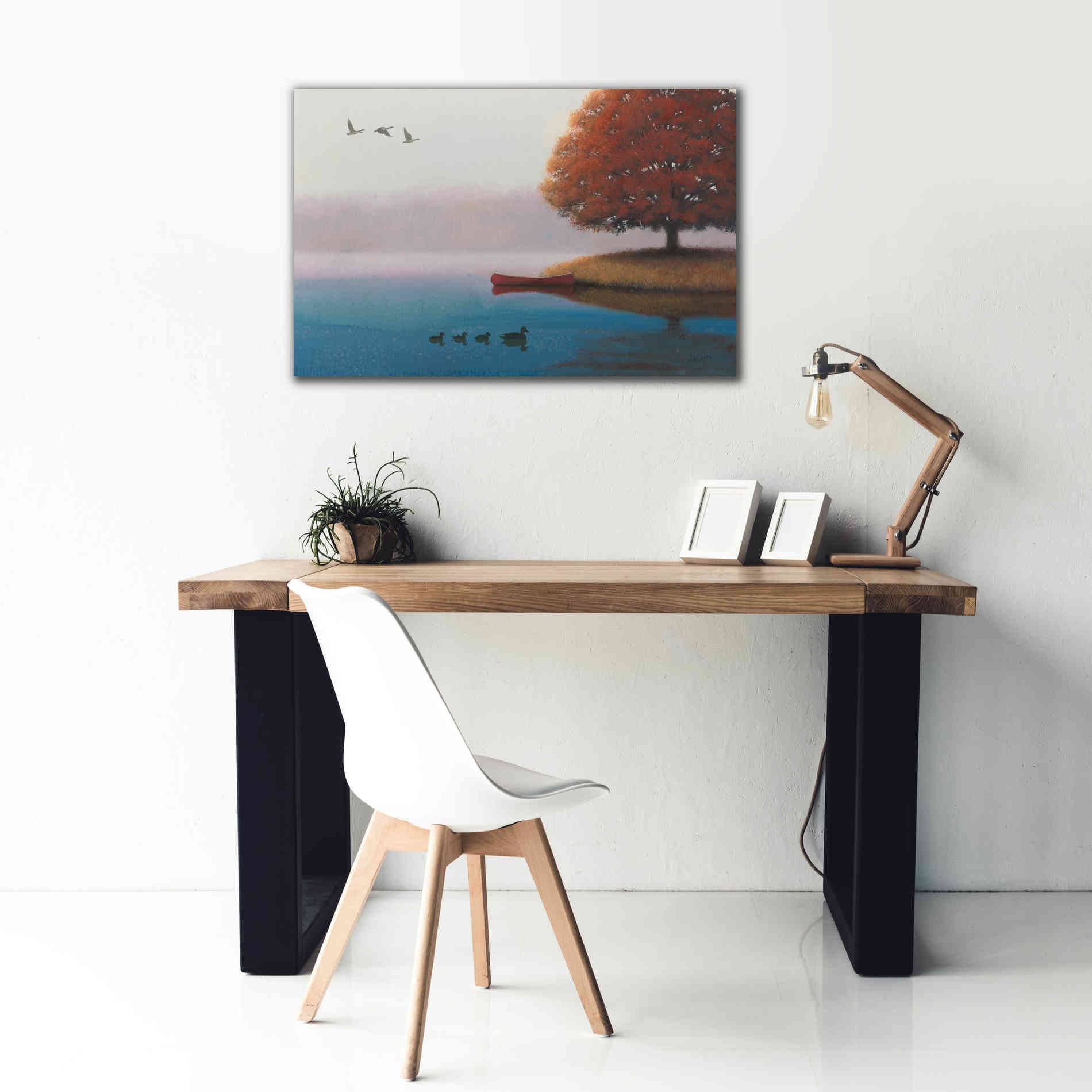 Epic Art 'Early in the Morning' by James Wiens, Canvas Wall Art,40 x 26