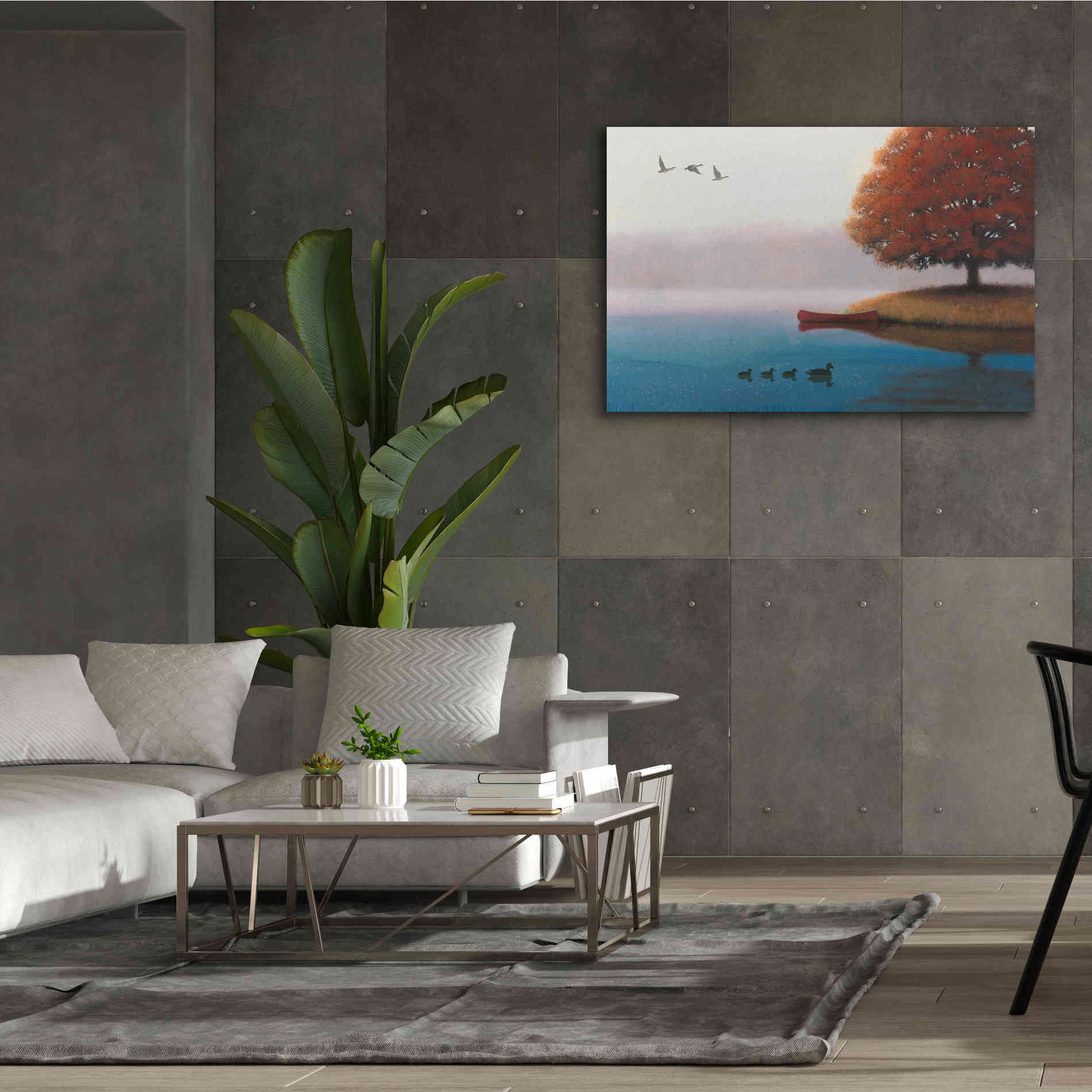 Epic Art 'Early in the Morning' by James Wiens, Canvas Wall Art,60 x 40