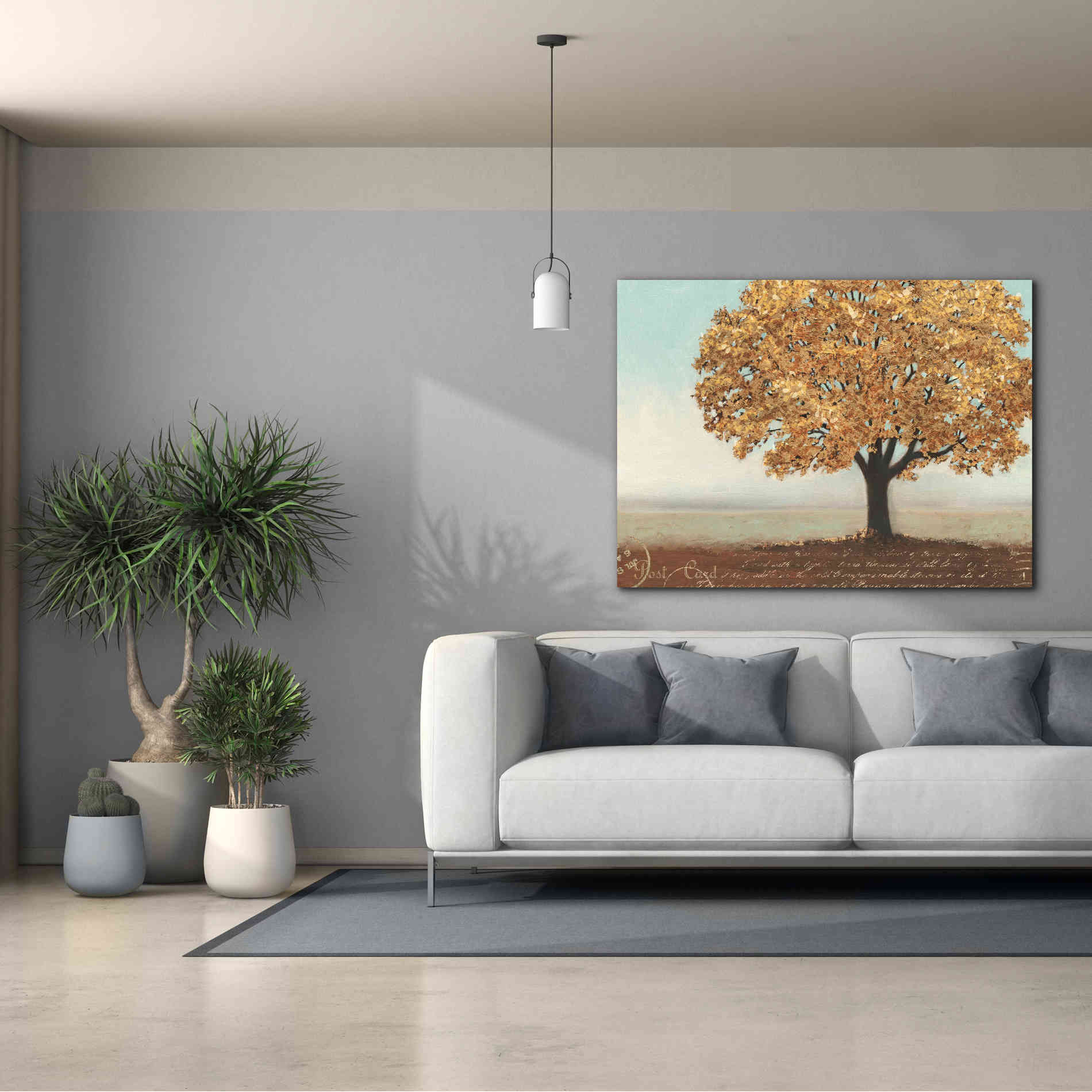 Epic Art 'Gold Reflections I' by James Wiens, Canvas Wall Art,54 x 40