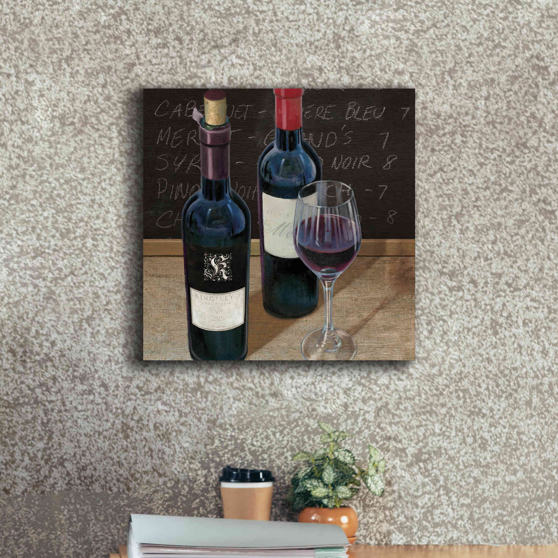 Epic Art 'Wine Spirit II' by James Wiens, Canvas Wall Art,18 x 18