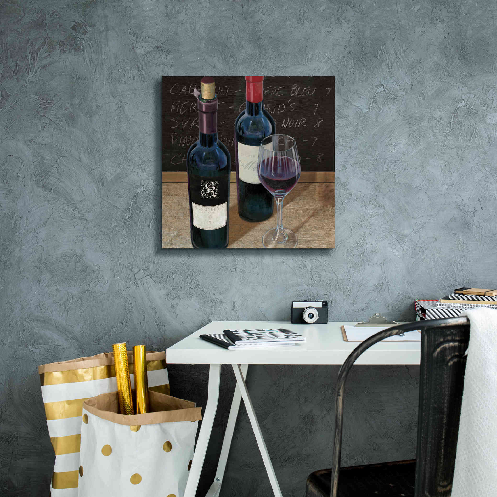 Epic Art 'Wine Spirit II' by James Wiens, Canvas Wall Art,18 x 18