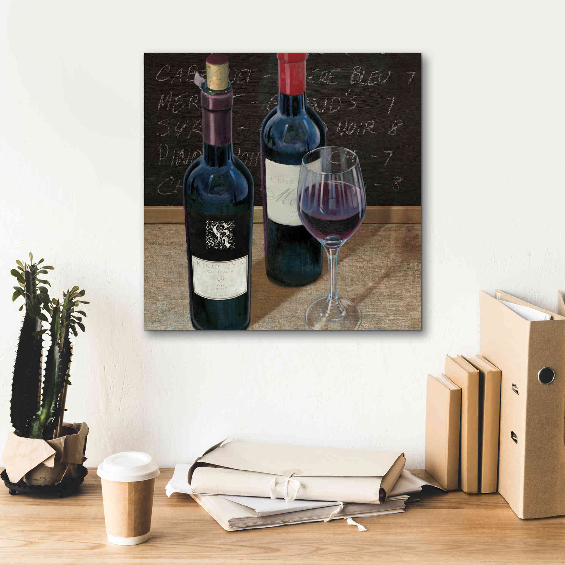 Epic Art 'Wine Spirit II' by James Wiens, Canvas Wall Art,18 x 18