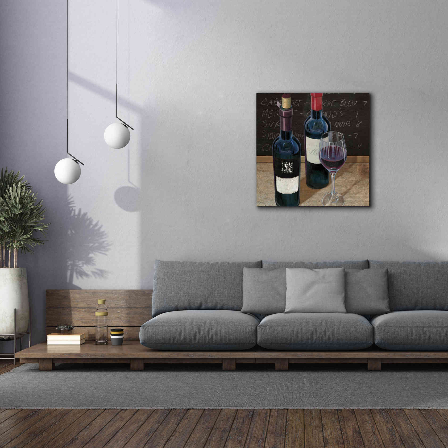 Epic Art 'Wine Spirit II' by James Wiens, Canvas Wall Art,37 x 37
