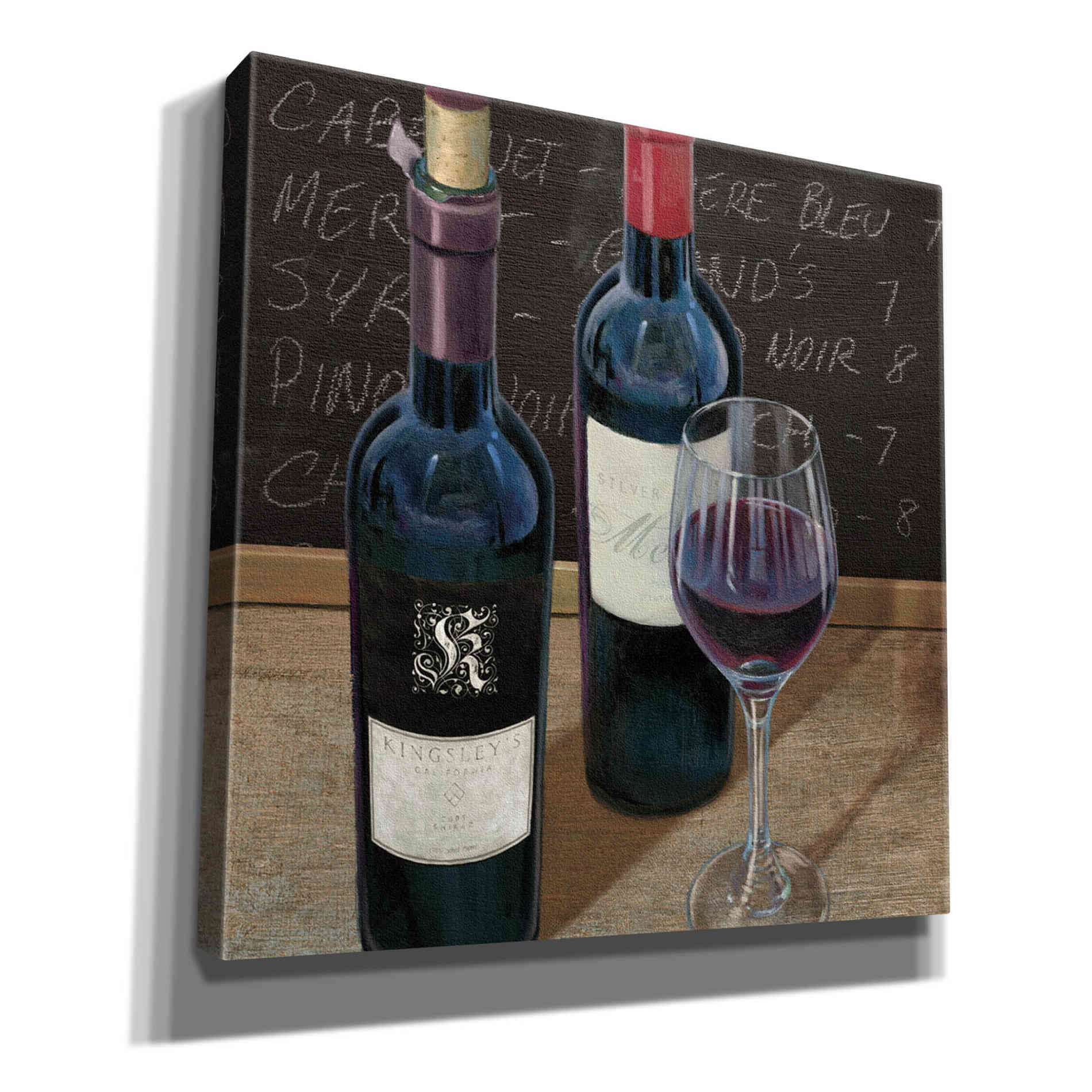 Epic Art 'Wine Spirit II' by James Wiens, Canvas Wall Art,12x12x1.1x0,18x18x1.1x0,26x26x1.74x0,37x37x1.74x0