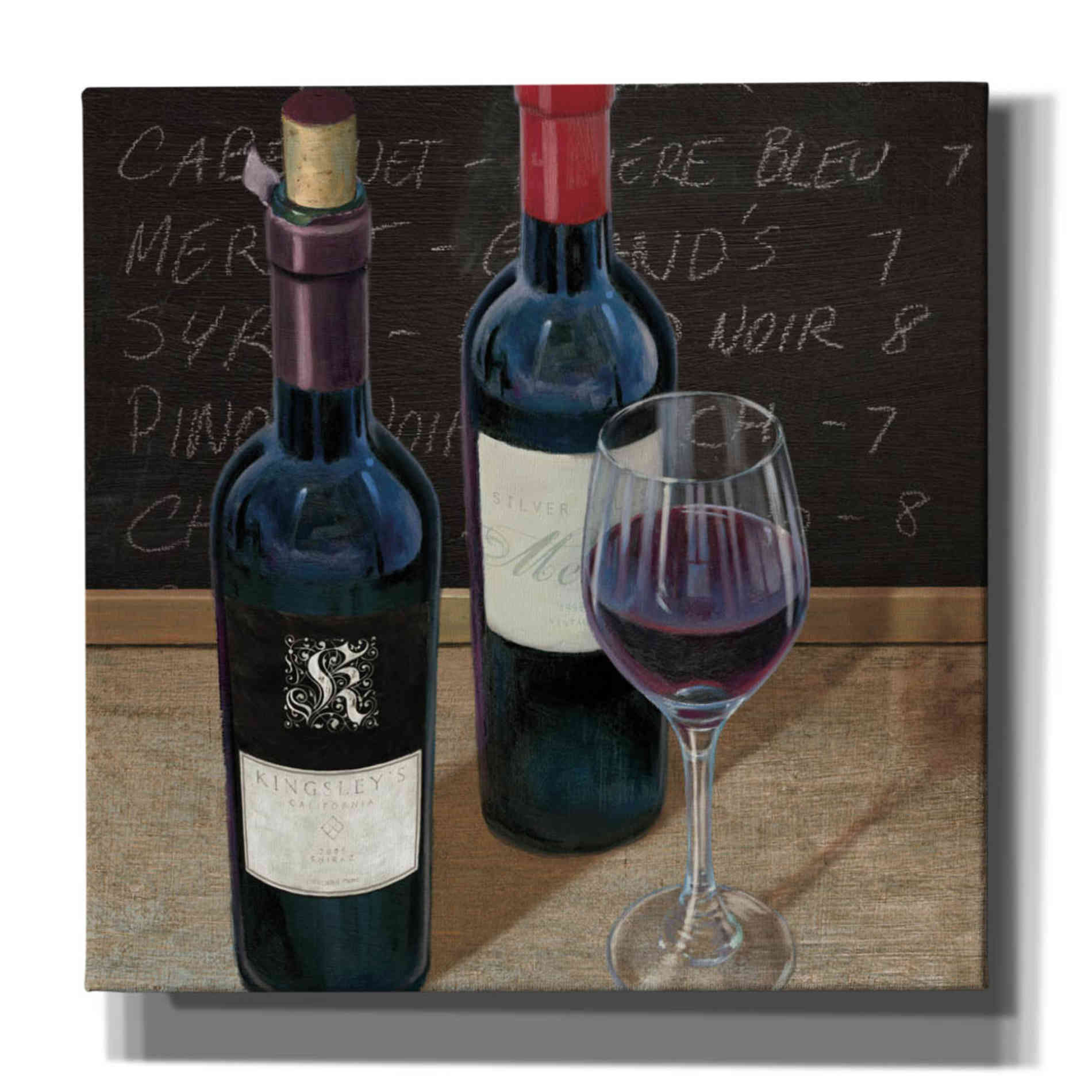 Epic Art 'Wine Spirit II' by James Wiens, Canvas Wall Art,12x12x1.1x0,18x18x1.1x0,26x26x1.74x0,37x37x1.74x0