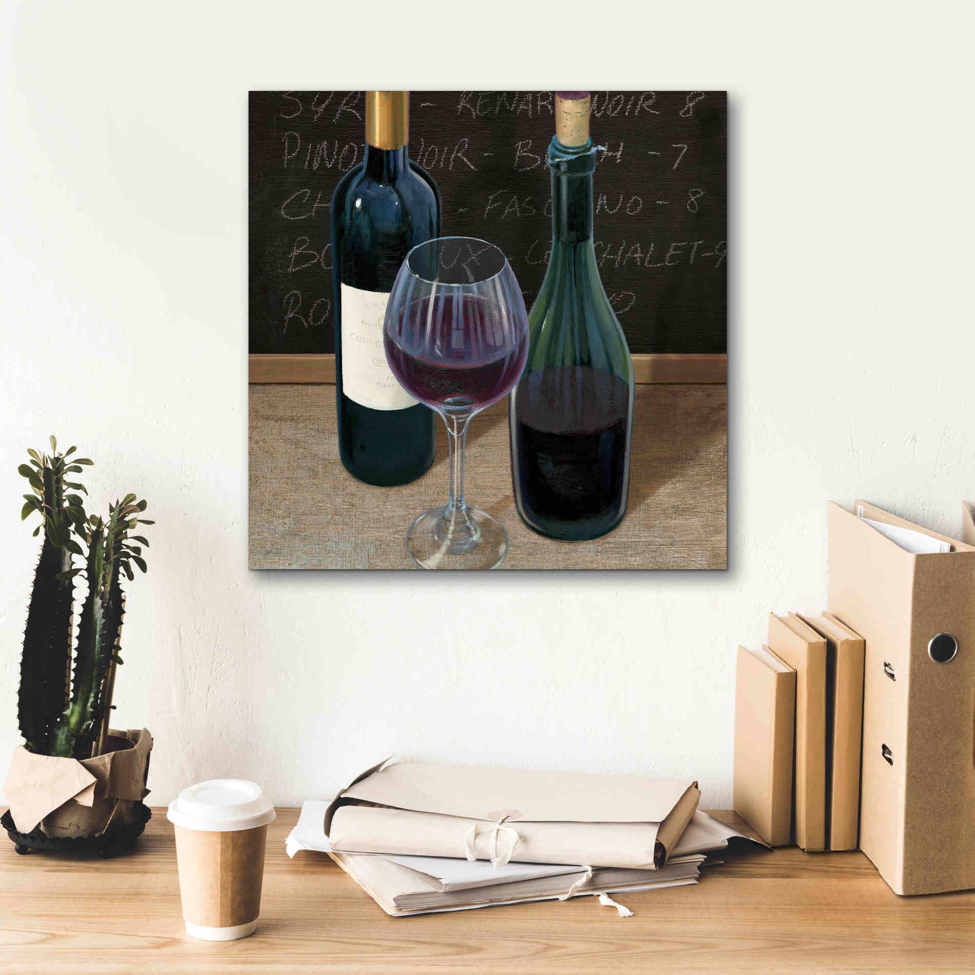 Epic Art 'Wine Spirit III' by James Wiens, Canvas Wall Art,18 x 18