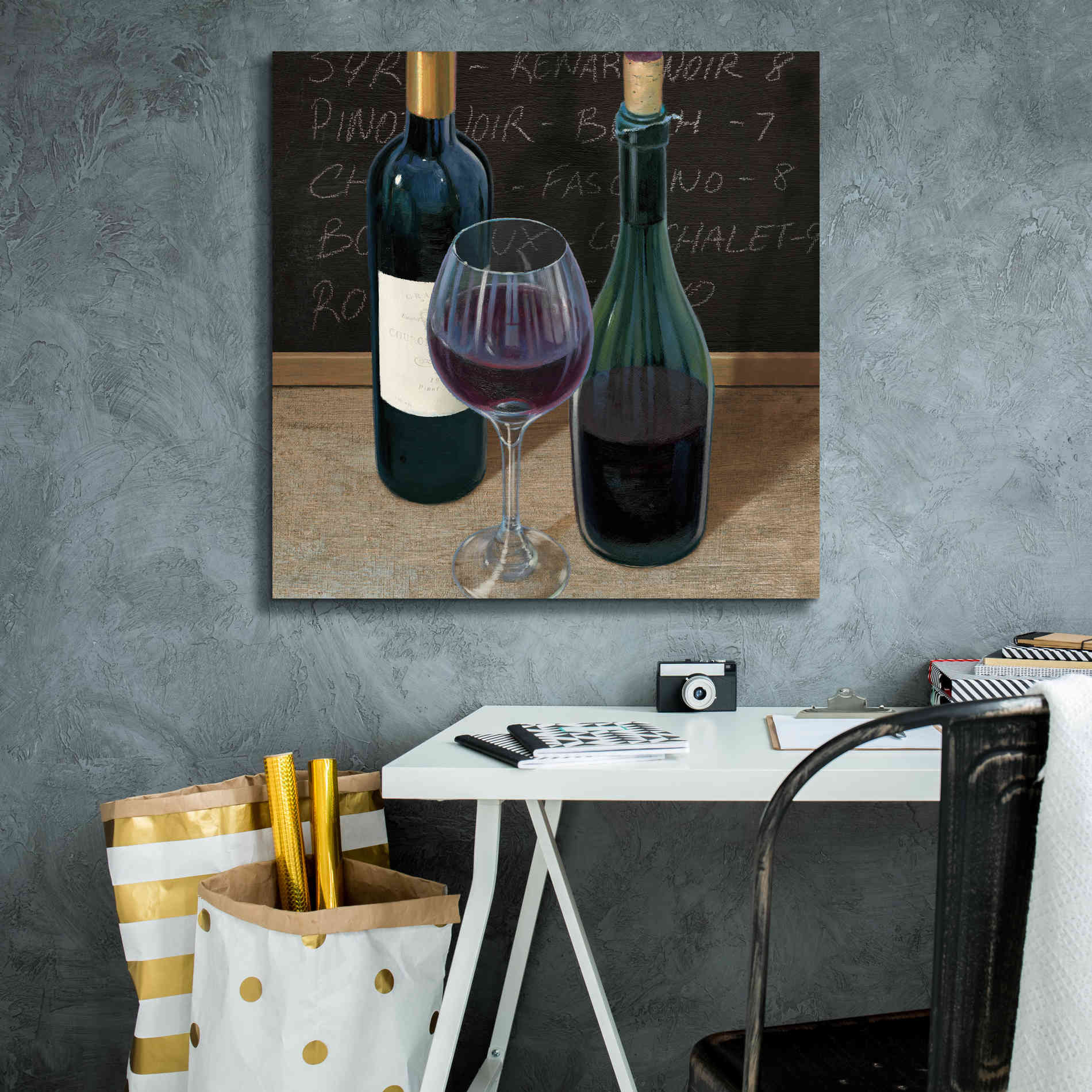 Epic Art 'Wine Spirit III' by James Wiens, Canvas Wall Art,26 x 26