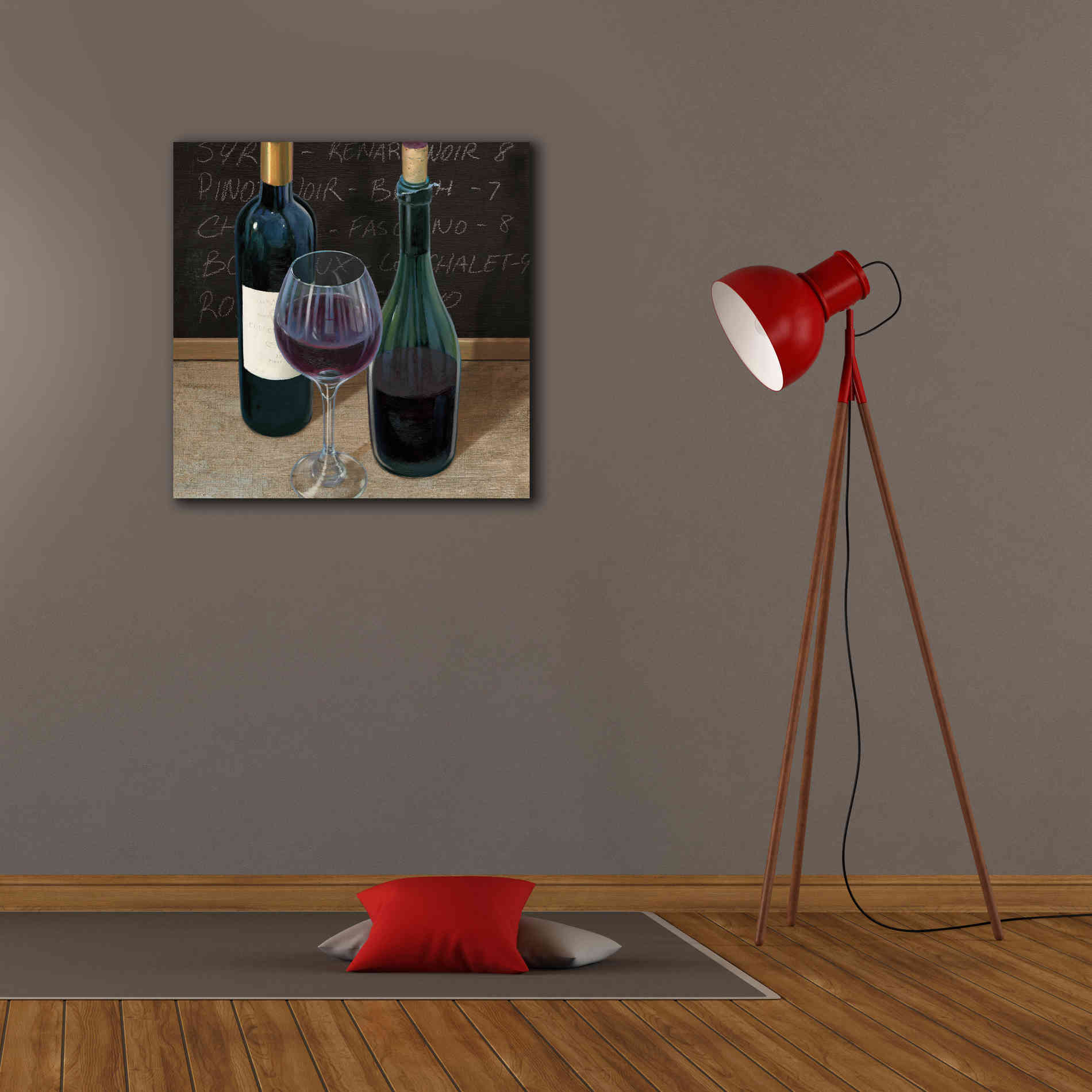 Epic Art 'Wine Spirit III' by James Wiens, Canvas Wall Art,26 x 26