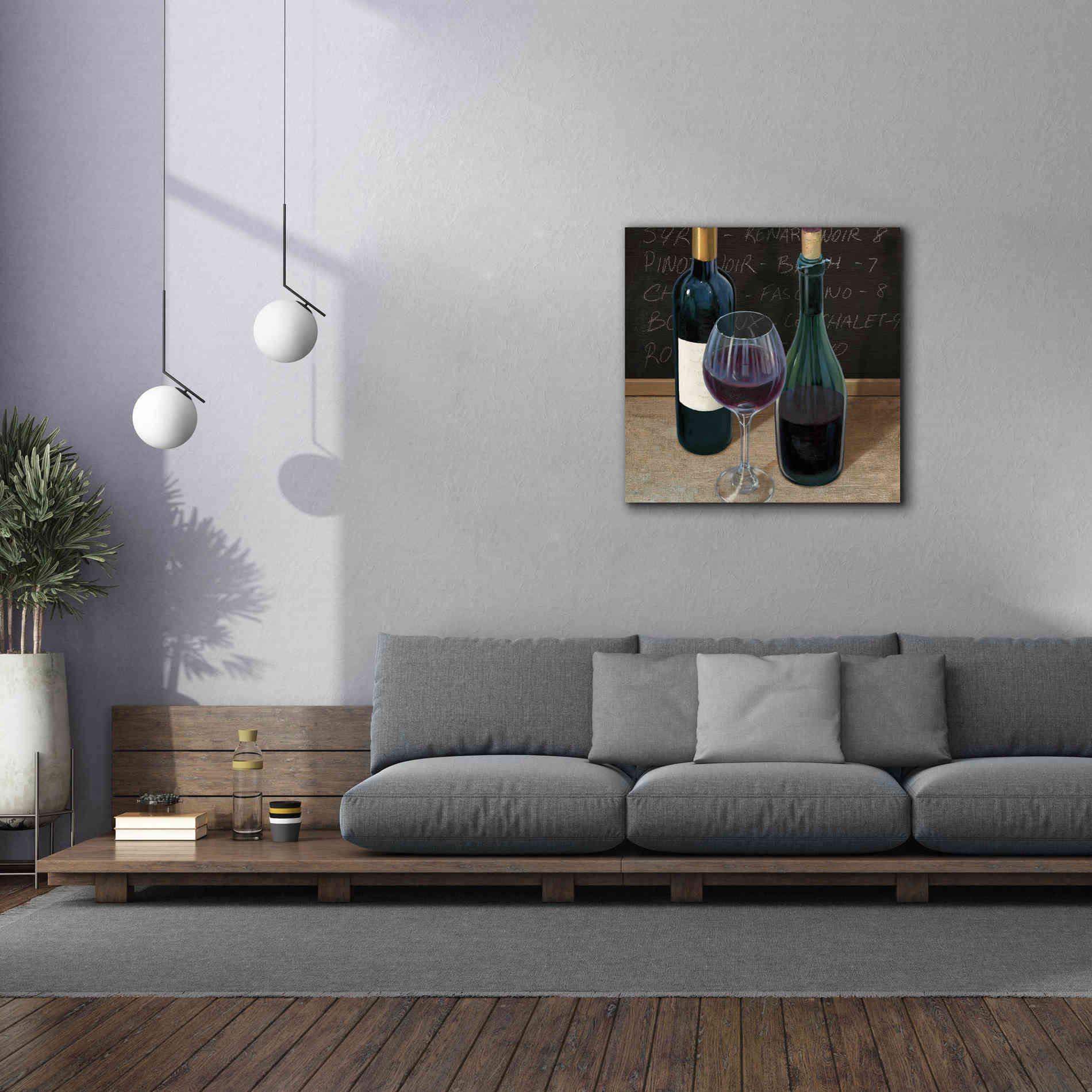 Epic Art 'Wine Spirit III' by James Wiens, Canvas Wall Art,37 x 37