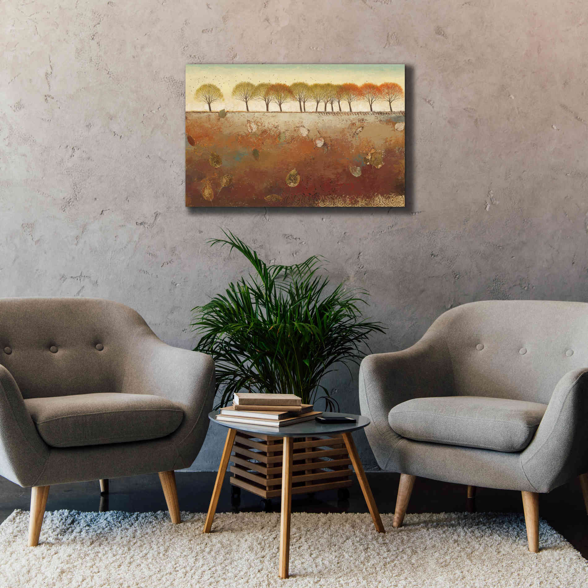 Epic Art 'Field and Forest' by James Wiens, Canvas Wall Art,40 x 26