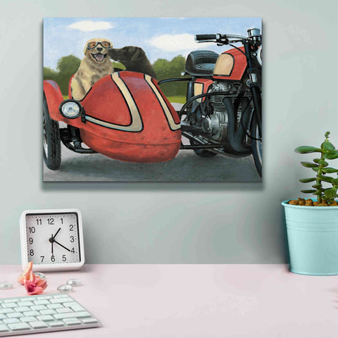 Image of Epic Art 'Born to Be Wild Crop' by James Wiens, Canvas Wall Art,16 x 12