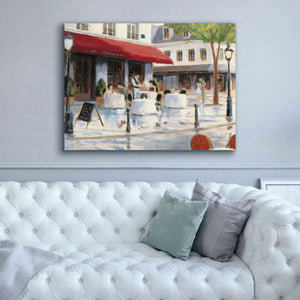 Epic Art 'Relaxing at the Cafe I' by James Wiens, Canvas Wall Art,54 x 40