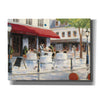 Epic Art 'Relaxing at the Cafe I' by James Wiens, Canvas Wall Art,16x12x1.1x0,26x18x1.1x0,34x26x1.74x0,54x40x1.74x0