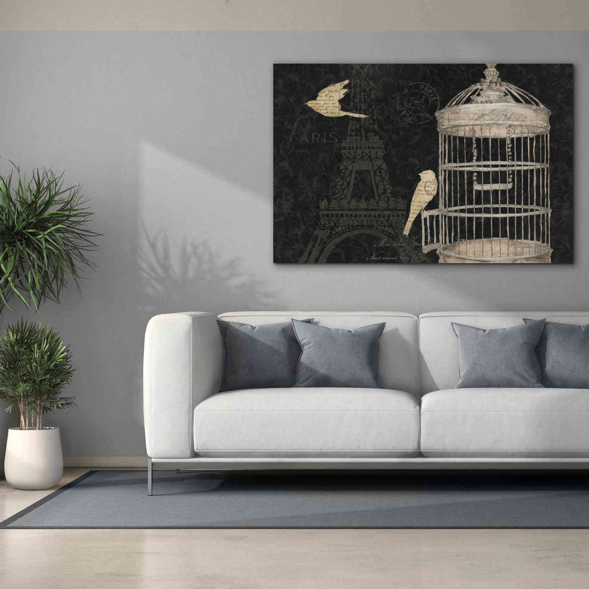 Epic Art 'Via Paris I' by James Wiens, Canvas Wall Art,60 x 40