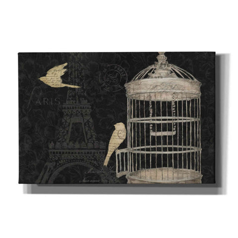 Image of Epic Art 'Via Paris I' by James Wiens, Canvas Wall Art,18x12x1.1x0,26x18x1.1x0,40x26x1.74x0,60x40x1.74x0
