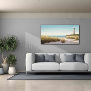 Epic Art 'Lighthouse by the Sea' by James Wiens, Canvas Wall Art,60 x 30