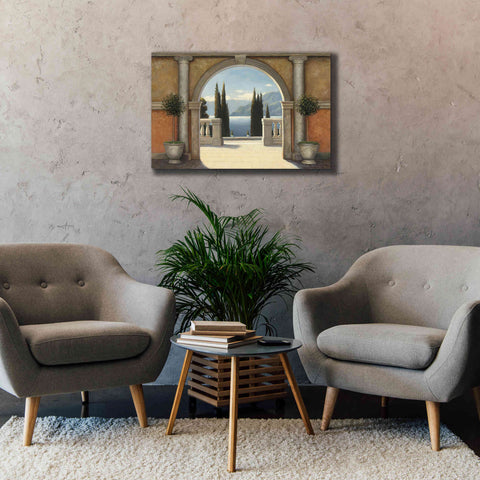 Image of Epic Art 'Italian Balcony' by James Wiens, Canvas Wall Art,40 x 26