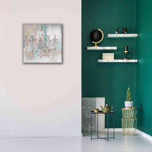 Epic Art 'Candelabra Teal I' by James Wiens, Canvas Wall Art,26 x 26